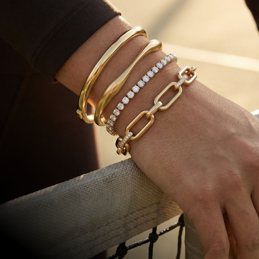 Elevated Link Bracelet