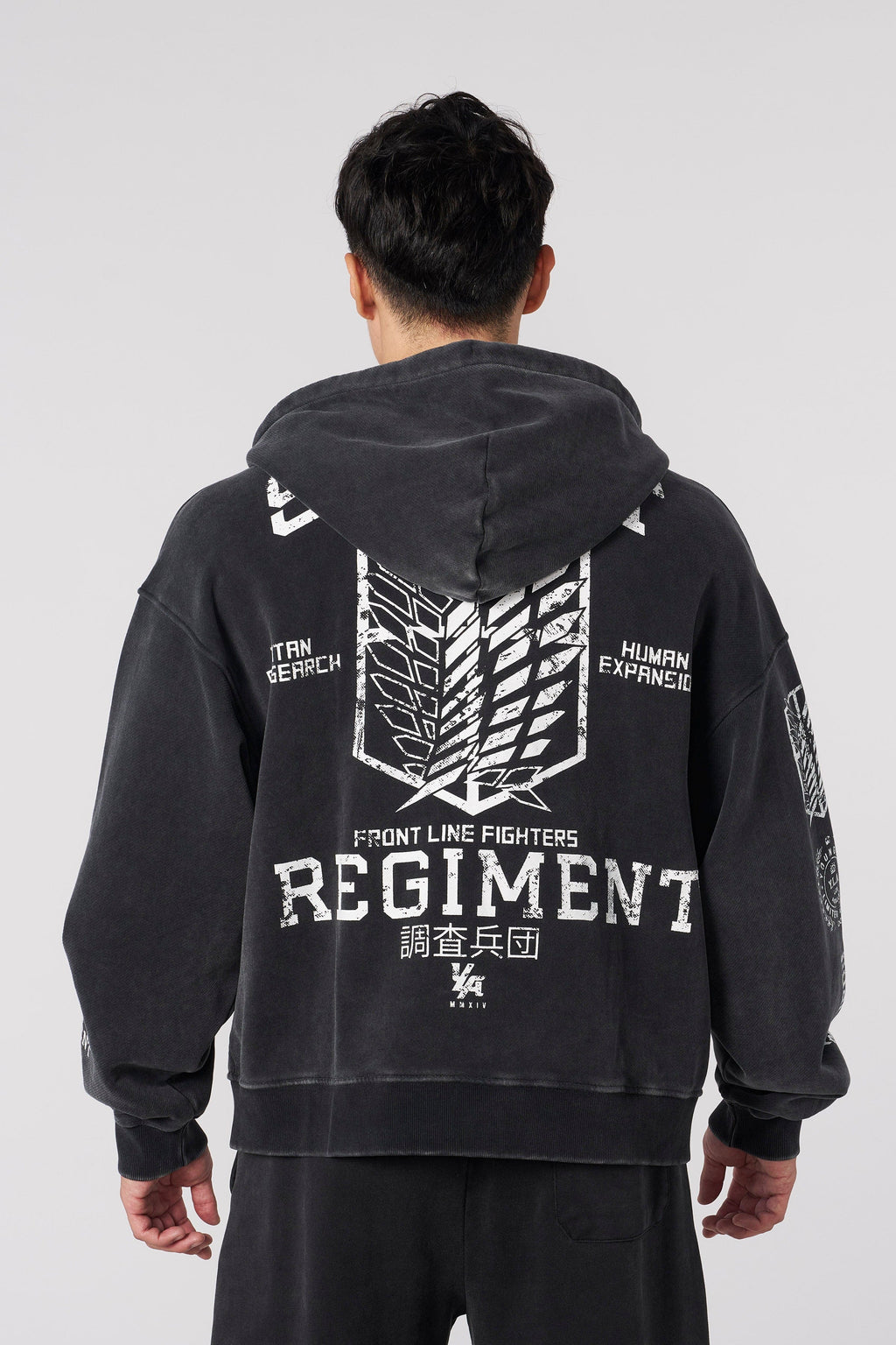 5138 - AOT?  x YLA Zip-Up Hoodies