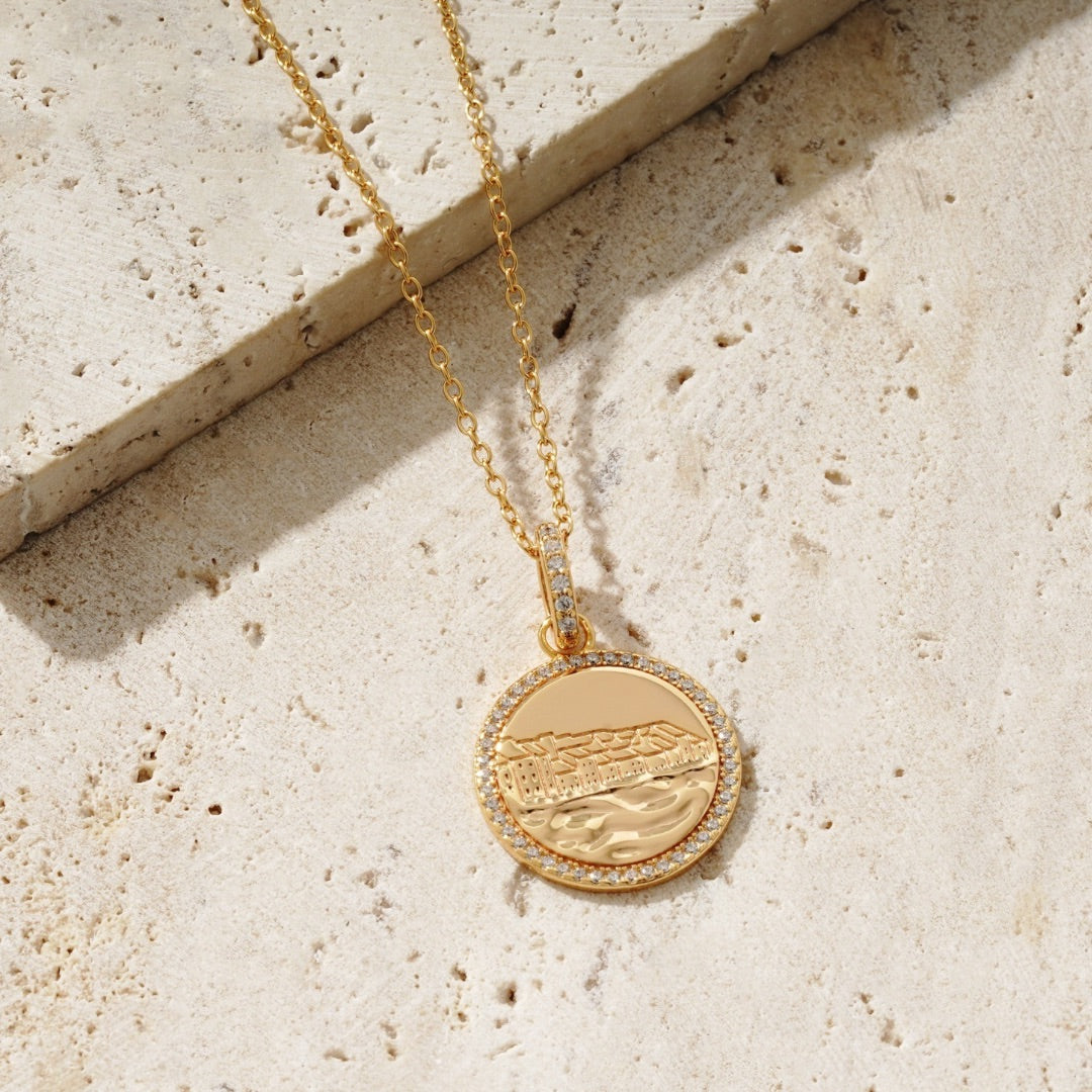 Long Walk Necklace - Gold