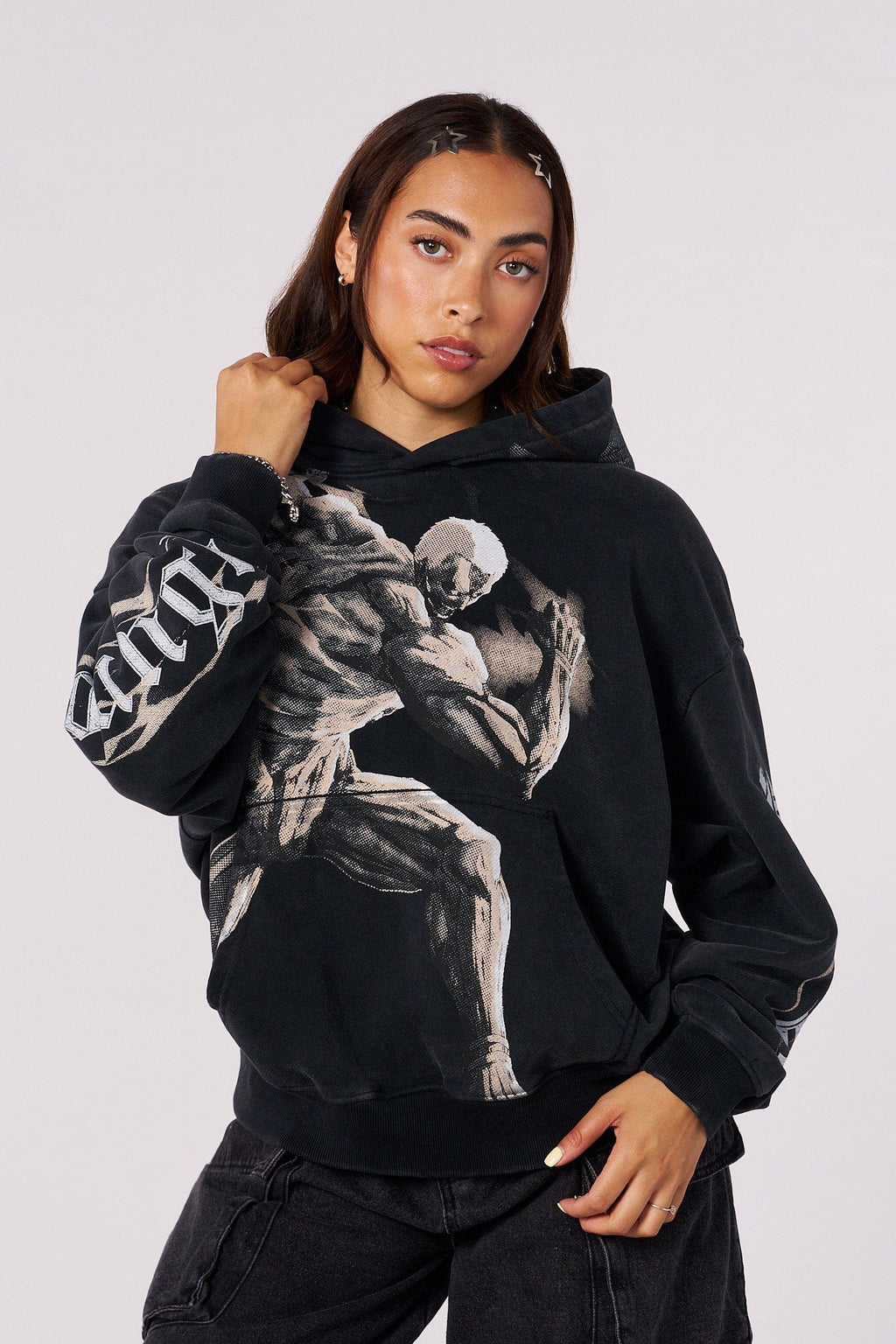 5129 - AOT?  x YLA Pullover Hoodies