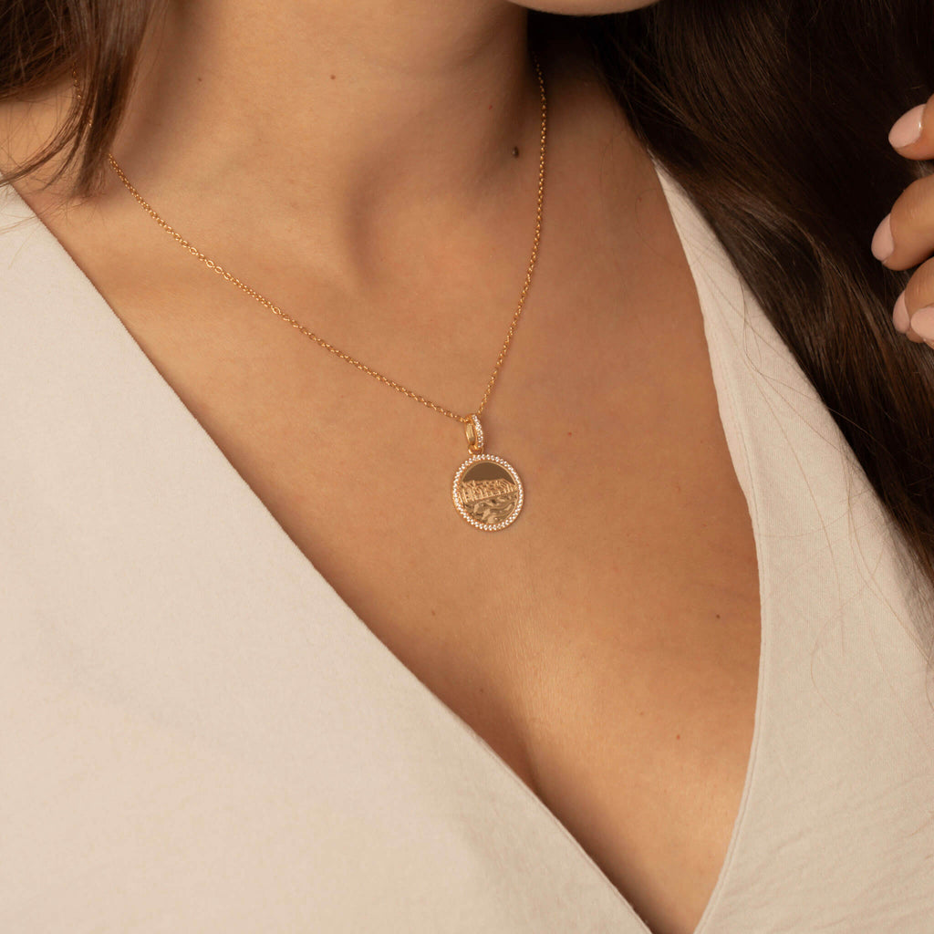 Long Walk Necklace - Gold