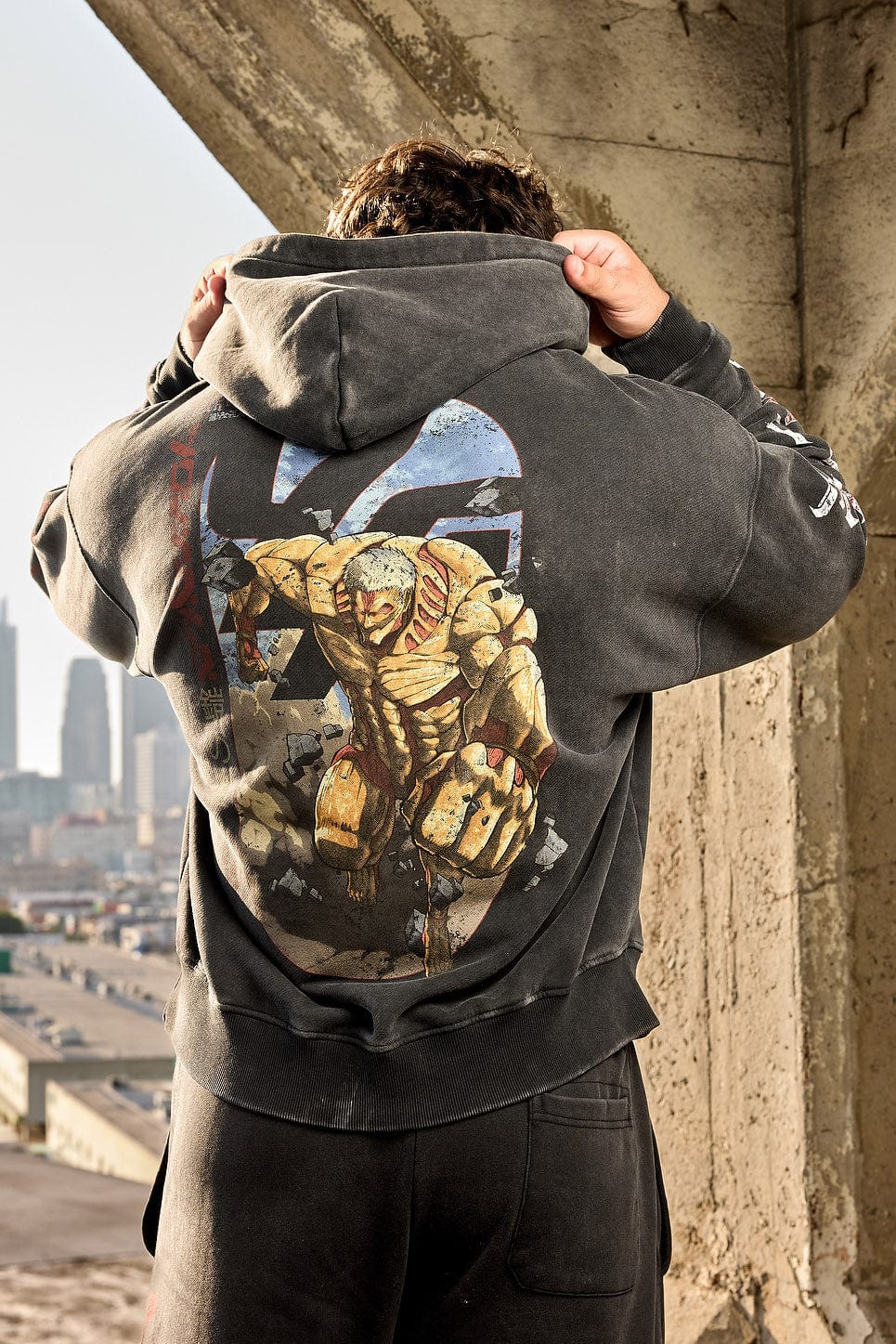 5129 - AOT?  x YLA Pullover Hoodies