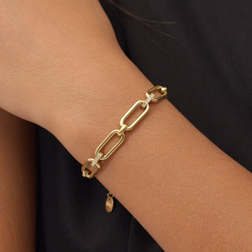 Elevated Link Bracelet
