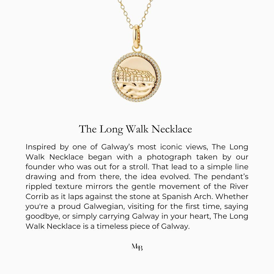 Long Walk Necklace - Silver