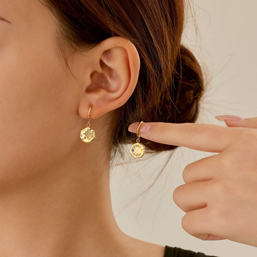 My Sun, Moon & Stars Drops gold